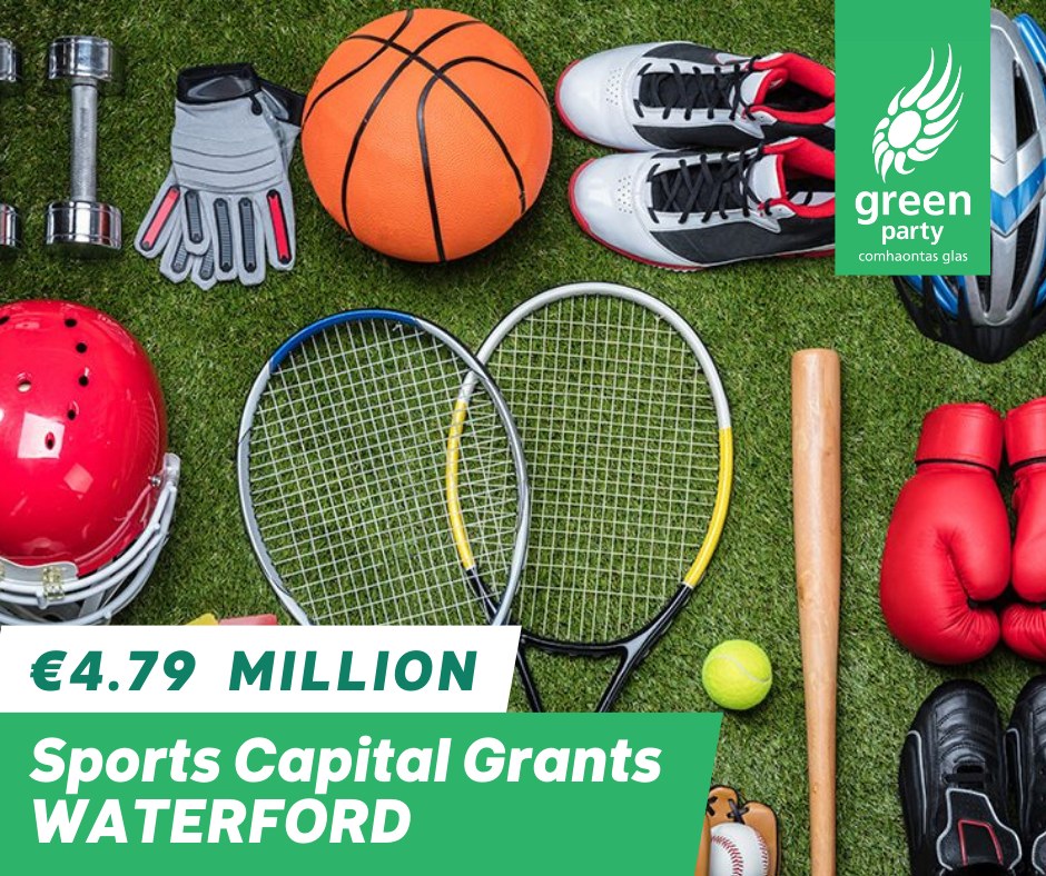 Sport Capital Grants for Waterford for 4.79million